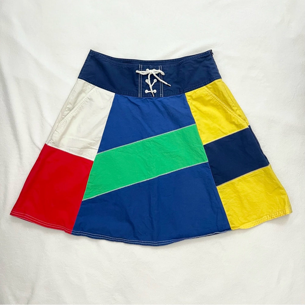 American Living Patchwork Nautical Americana Midi… - image 1